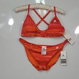 Super Cute Adidas Sport Bikini Size L. +FREE GIFT!